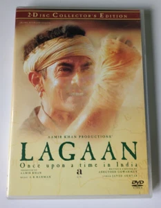 Lagaan Once Upon a Time in India DVD 2001 Hindi Bollywood Movie Region Free - Picture 1 of 4