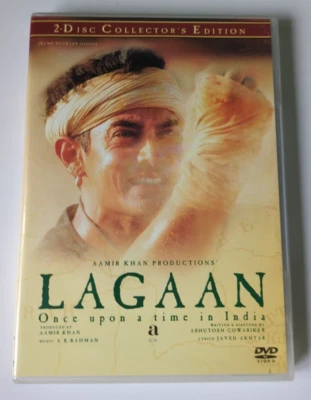 Lagaan Once Upon a Time in India DVD 2001 Hindi Bollywood Movie Region Free - Image 1 of 4