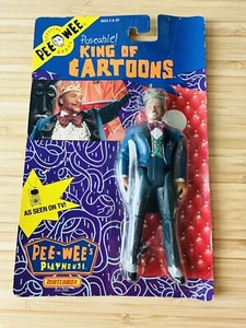 Matchbox Pee-Wee's Playhouse - King of Cartoons Action Figure - New on Card (b) - Picture 1 of 2