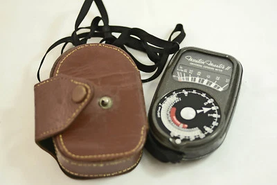 CÁMARA MEDIDOR DE LUZ VINTAGE WESTON MASTER II MODELO 735 CON ESTUCHE Y CORREA Foto 1 de 3