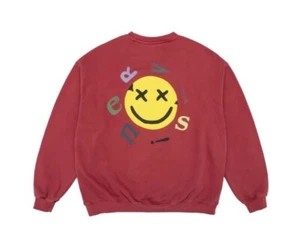 Mayhem Nervis Pullover Herren L. RED Smile Puff Print Designer Japan - Bild 1 von 4