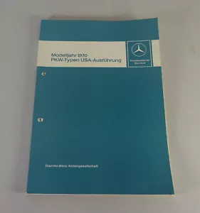 Manual de Taller Mercedes-Benz R113 Pagode W108+ 109 W100 Ee.uu. Modelo Desde 70 - Imagen 1 de 6