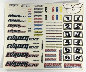Duratrax Evader Ext Nitro Decal Sheet - Picture 1 of 7