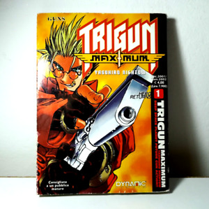 Fumetto Manga Trigun da collezione anno 2002 disegno giapponese maximum italia