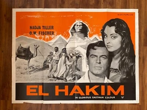 El Hakim, 1957 original uk Quad poster - Picture 1 of 1