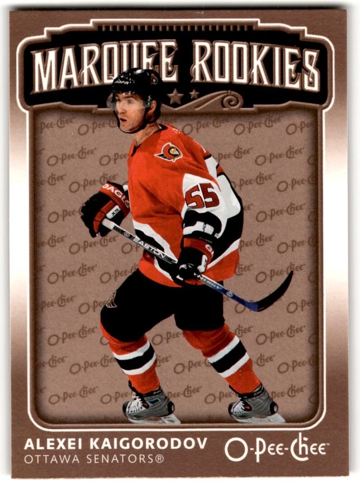 Alexei Kaigorodov 2006-07 O-Pee-Chee Rookie #562 Ottawa Senators - Image 1 of 2
