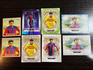 Lamine Yamal Card Lot - Upper Deck Goodwin Champions Goudey * All World 378/499 - Picture 1 of 5