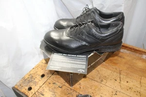 Callaway Herren 14 schwarze Golfschuhe, ungetragen, mit Karton, M520 Style - Bild 1 von 21