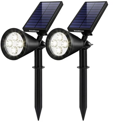 InnoGear Solar Lights Outdoor Waterproof Solar Garden Light Pack of 2 (White) - Image 1 of 4