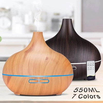 Ultraschall Luftbefeuchter 7 Farbe LED Licht Aroma Diffuser Diffusor Humidifier - Bild 1 von 4