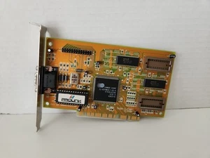 Vintage 90s PCI VGA CARD Prolink / Pixelview MVGA-CLM30P Cirrus Logic GPU 2MB - Picture 1 of 6