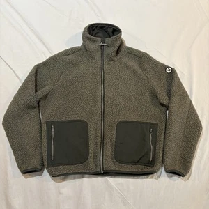 Vuori Alpine Sherpa Jacket Fleece Women's Small Active Outdoor VW516 Green - Picture 1 of 12