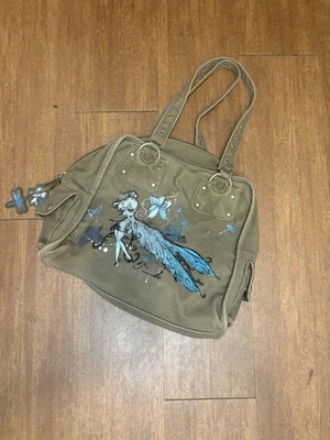 Bolso de Hombro Disney Tinker Bell Caqui Cottage Core Cartera Foto 1 de 4