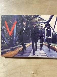 100% V 1st Album Signed Booklet Korean CD And Booklet (OF) - Imagen 1 de 14