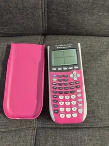 Texas Instruments TI-84 Plus Silver Edition Graphing Calculator (Pink) - Tested  - Foto 1 di 4