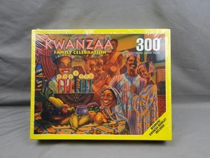 Kwanzaa Family Celebration 300 Piece Puzzle Sealed WB Adams - Picture 1 of 6
