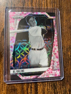 2025 Panini Prizm Al Kaline Cherry Blossom 15/20 Detroit Tigers SSP - Image 1 of 2