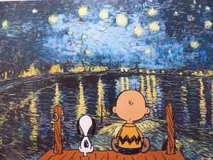 DEATH NYC "GERAHMT" Lithografie ltd.Edit. of 100 "Snoopy Charly" 3D Siegel COA - Picture 1 of 13
