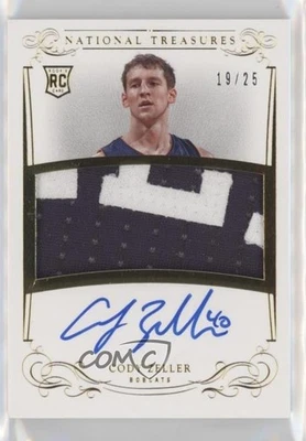 2013-14 Panini National Treasures Gold /25 Cody Zeller RPA Rookie Patch Auto RC - Image 1 of 2