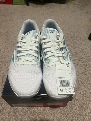 Reebok Nano X4 White Unleashed Green W-Size 8.5  - Image 1 of 4