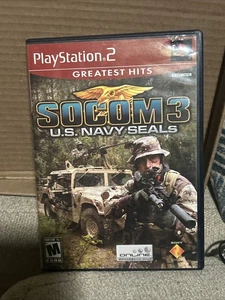 Socom 3 US Navy SEALs Greatest Hits (PS2 Sony PlayStation 2 2005) CIB & GETESTET - Bild 1 von 4