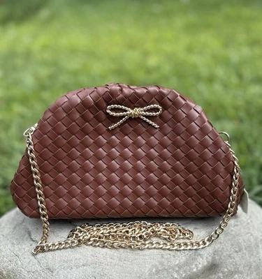 Nuevo con etiquetas Bandolera Anthropologies Maeve The Frankie Mini Bolso de Mano Tejido Lazo Edición. Foto 1 de 4