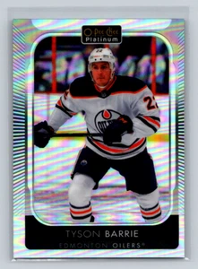2021-22 OPC Platinum #62 Tyson Barrie -Rainbow-Oilers - Picture 1 of 2
