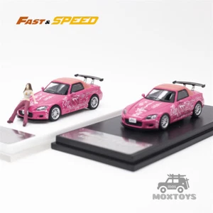 Fast Speed FS 1:64 S2000 AP1 Soft Top FNF Suki pink Diecast Modellauto - Bild 1 von 11
