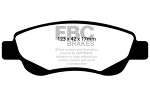 EBC Ultimax Front Brake Pads for Citroen C1 1.4 TD (2005 > 14) - Picture 1 of 1