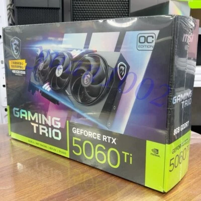 1 PIEZA NUEVA MSI RTX 5060Ti 8G GAMING TRIO OC Tarjeta Gráfica FedEx Rápida o DHL Foto 1 de 4