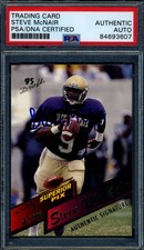 Steve McNair PSA DNA Signed 1995 Superior Pix Autograph