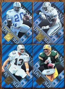 1996 Collectors Edge "ADVANTAGE" Football SET 1-150 (NM-MT) Levigatrici,Smith. - Foto 1 di 3