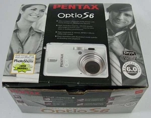 Cámara digital Pentax Optio S6 6,0 megapíxeles TAL CUAL - Imagen 1 de 5