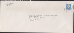 Canada- 12c QE. VILLAGE OF LEGAL, ALTA. 1977 - Imagen 1 de 1