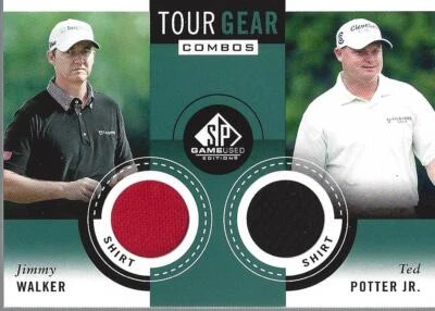 2014 SP Game Used Tour Gear Dual #TG2WP Jimmy Walker/Ted Potter Jr. C - NM-MT - Image 1 of 2