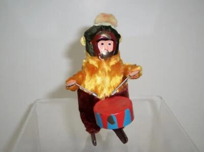 Tambor de colección Schuco Windup Circus Monkey Foto 1 de 4