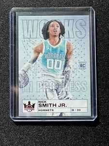 2023-24 Court Kings - Nick Smith Jr. - Works In Progress (RC) 133/149 - Hornets - Picture 1 of 2