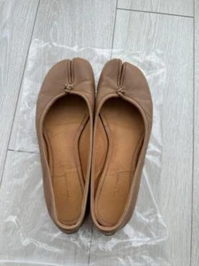 Maison Margiela Tabi Ballerinas Ballet Shoes beige【size:37.5 / US7.5 】Used - Picture 1 of 4