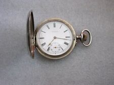 Antique Tobias 18s Swiss 84 Silver pocket watch 15 j for Russia 1880's