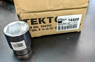 NEW TEKTON 1-3/8" - 3/4" Dr- 6 Point- 14409- Free Shipping - Image 1 of 4