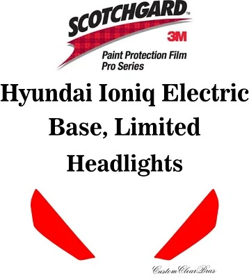 Protección de pintura 3M Scotchgard serie Pro para Hyundai Ioniq eléctrico 2021 2022 Foto 1 de 3