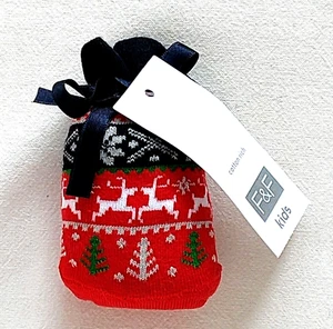 Christmas - Kids Socks - 12.5-3.5 - 1 Pair - Brand New - Picture 1 of 1