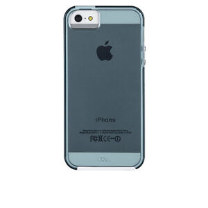 iPhone 5/5s Naked Tough Color Cases Aqua/White Bumper