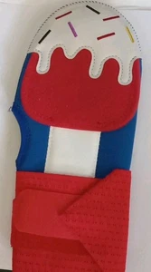 Erwachsene Schiebehandschuh - rot blau - Eis Baseball Handschutz Schutz R oder L - Bild 1 von 2