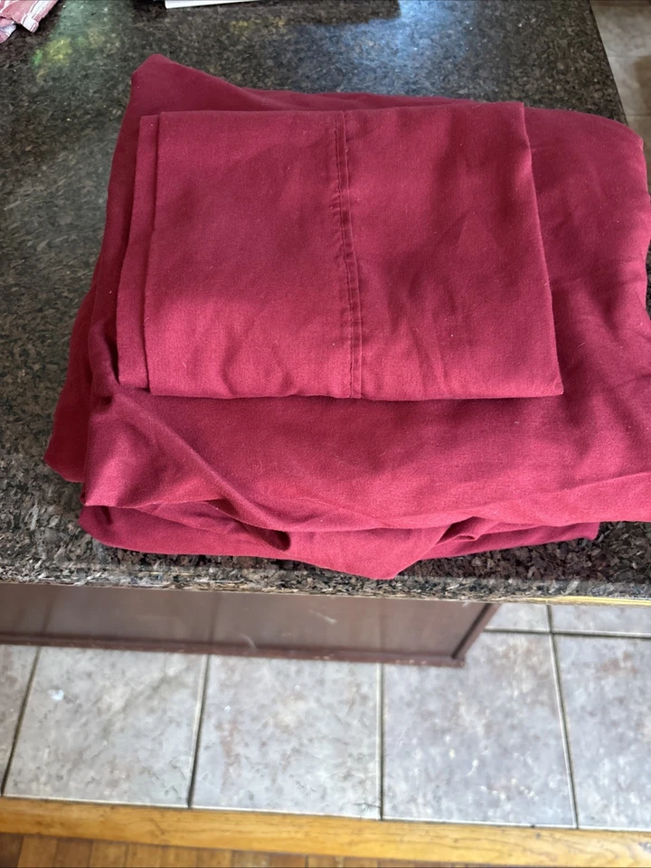 2 sábanas ajustables de microfibra Twin XL (sin sábana plana) con funda de almohada doble de 1 hora Foto 1 de 1