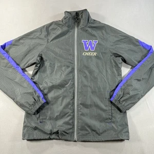 University Of Washington Huskies Cheer Jacket Women's Small Full Zip - Picture 1 of 7