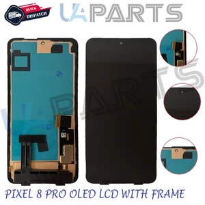 For Google Pixel 8 Pro GC3VE OLED LCD Touch Screen Digitizer Display + Frame - Picture 1 of 4