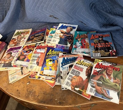 HUGE Lot of 30 Disney Adventures Magazines Vtg 90s Comics Michael Jordan Batman - Image 1 of 4