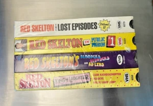 Red Skelton King of Laughter VHS Tapes Set of 4 NEW - Picture 1 of 4