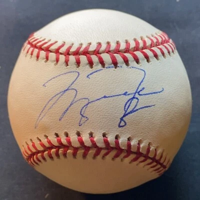 1996 Michael Jordan Signed Autographed Rawlings Baseball w/COA - Image 1 of 3